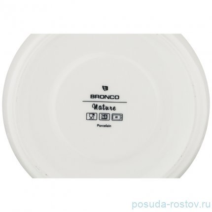 Тарелка 22,5 см 4 шт &quot;Nature /Бирюзовый&quot; / 210890