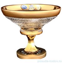 Вазочка 15 см н/н &quot;Хрусталь с золотом&quot; / 067791