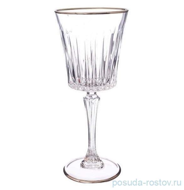 Бокалы для красного вина 300 мл 6 шт "Таймлесс /Отводка золото" AS Crystal / 344780