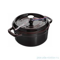 Кокот 22 см с крышкой гранатовый 2,6 л &quot;STAUB&quot; / 258007