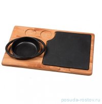 Набор для подачи сковородка 12 см на подставке 2 шт &quot;LAVA&quot;  / 321397