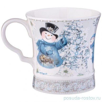 Кружка 320 мл &quot;Christmas /Снеговик&quot; / 355108