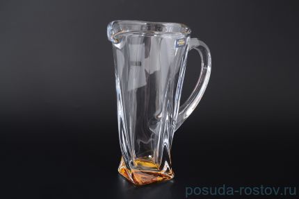Кувшин для сока 1,1 л &quot;Квадро /Янтарное дно&quot; / 113246