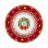 Тарелка 21 см 1 шт &quot;Christmas Collection /Венок&quot; / 192455
