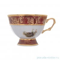 Кофейная чашка 100 мл 1 шт н/н &quot;Мария-Тереза /Охота красная&quot; R-C / 362492
