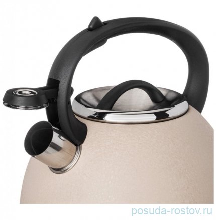 Чайник 2,5 л со свистком beige индукционное дно &quot;Teekessel&quot; / 314149