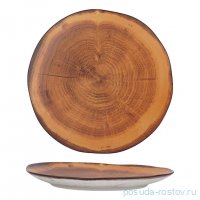 Тарелка 27 см, фарфор P.L. cерия  WOOD-FUSION / 365891