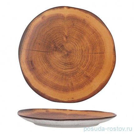 Тарелка 27 см, фарфор P.L. cерия  WOOD-FUSION / 365891