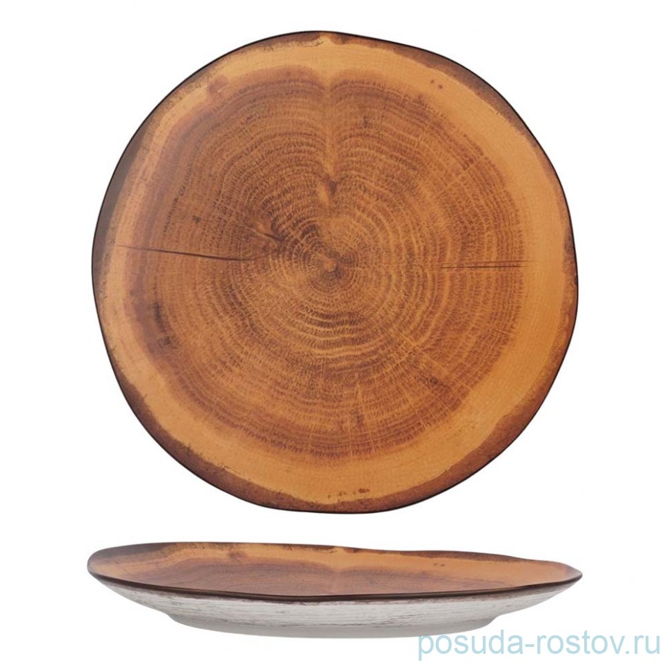 Тарелка 27 см, фарфор P.L. cерия  WOOD-FUSION / 365891
