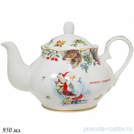 Заварочный чайник 950 мл &quot;новый год&quot; (подарочная упаковка) / 357328