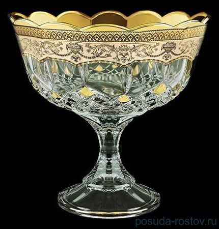 Конфетница 18 см н/н &quot;Astra Gold /Бежевая&quot; / 069966