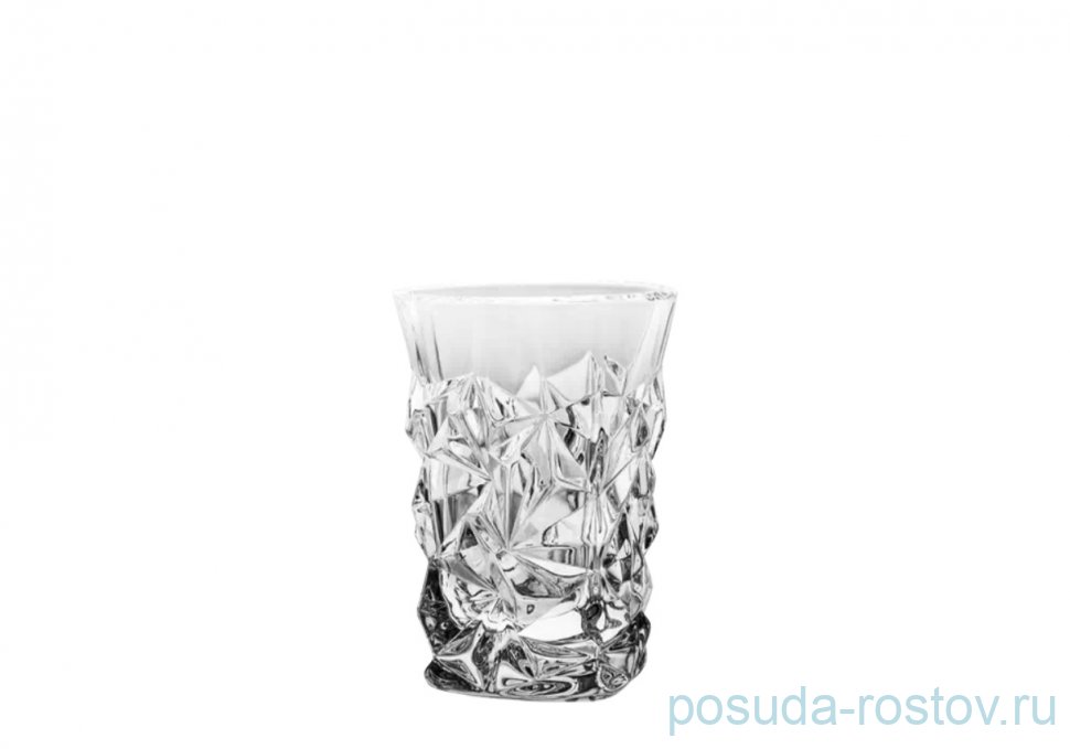 Стаканы для воды 190 мл 6 шт "Glacier /Без декора" хрусталь Йиглава / 120183