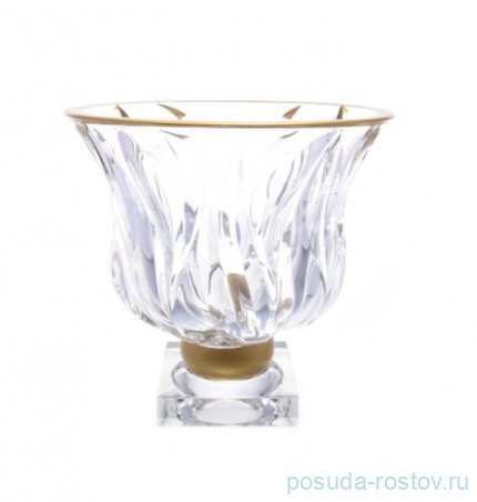 Фруктовница 24,5 см н/н &quot;Flame /Матовая полоса&quot; AS Crystal / 163558