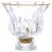 Фруктовница 24,5 см н/н &quot;Flame /Матовая полоса&quot; AS Crystal / 163558
