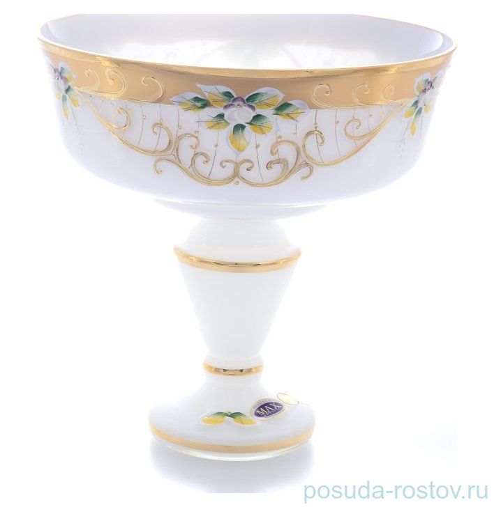 Фруктовница 26 см н/н "Лепка белая" SC / 143629
