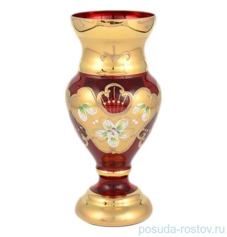 Ваза для цветов 21 см "Лепка красная /83219" S-A / 096726