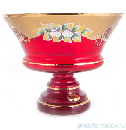 Фруктовница 24 см &quot;Лепка красная /5365&quot; / 092554