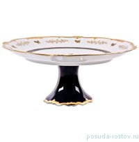 Блюдо 33 см круглое н/н &quot;Анна-Амалия /Золотой букет&quot; / 015335