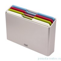 Набор разделочных досок 4 шт на подставке серебристый &quot;Джозеф /Folio Regular&quot; / 222678