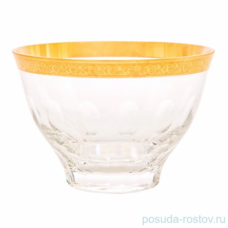 Ваза для конфет 17 см "Джесси /Матовое золото /43373" / 001177