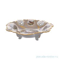 Фруктовница 33 см Барбарина &quot;Корона /Аристократ /Охота бежевая&quot; / 278753