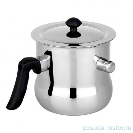 Молоковарка 1,5 л со свистком и крышкой Agness / 355584