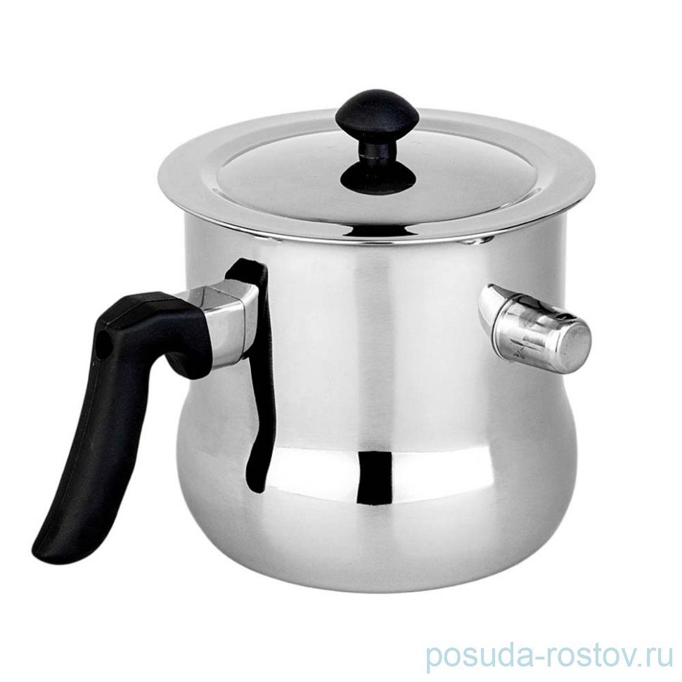 Молоковарка 1,5 л со свистком и крышкой Agness / 355584