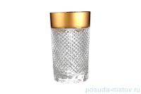 Стаканы для воды 200 мл 6 шт &quot;Sonne Crystal /Золото&quot; / 093083