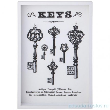 Ключница 21 х 31 х 3,5 см &quot;Keys&quot; / 353502