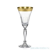 Бокалы для белого вина 230 мл 6 шт &quot;Виктория /Матовое золото /437819&quot; / 028685