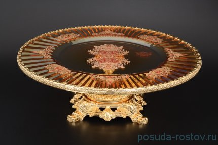 Тортница н/н желто-красная &quot;Rosaperla&quot; / 110340