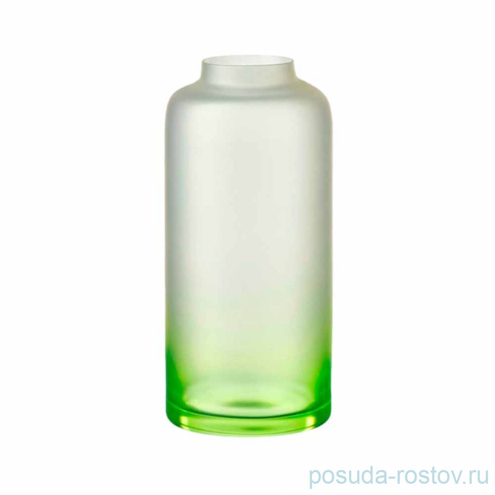 Ваза для цветов 24 см "Rainbow fresh /зеленое дно" / 346077