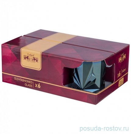 Стаканы для виски 340 мл 6 шт &quot;roch /блюберри&quot; / 329599