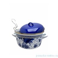Фритюрница 22 см &quot;Blue Garden /Синий цветок&quot; / 246435