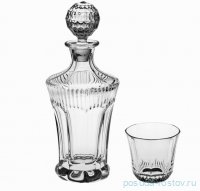 Набор для виски 7 предметов (графин 850 мл + 6 стаканов по 300 мл) &quot;Old fashion&quot; / 104275