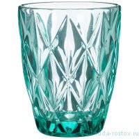 Стакан для воды 240 мл 1 шт бирюзовый &quot;Ромбо /Muza color&quot; / 194111