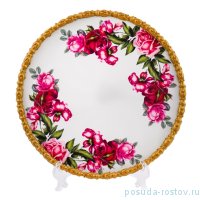 Поднос круглый &quot;Розы&quot; / 246305