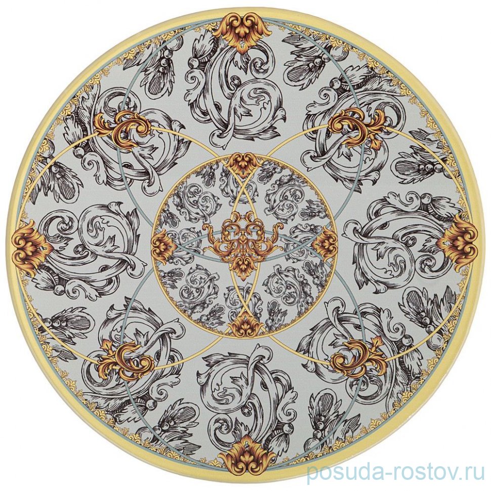 Доска сервирочная 20 см круглая "Monogram" / 331752