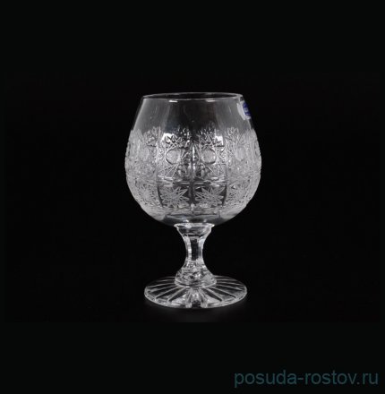 Бокалы для бренди 250 мл 6 шт &quot;Glasspo /Хрусталь резной&quot; / 039095