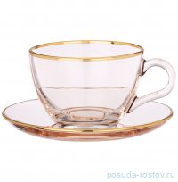 Набор чайных пар 240 мл 2 шт &quot;Romantic peach&quot; / 332093