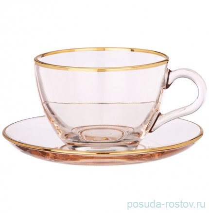 Набор чайных пар 240 мл 2 шт &quot;Romantic peach&quot; / 332093