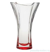 Ваза для цветов 25,5 см &quot;Смайл /Красное дно&quot; / 063678