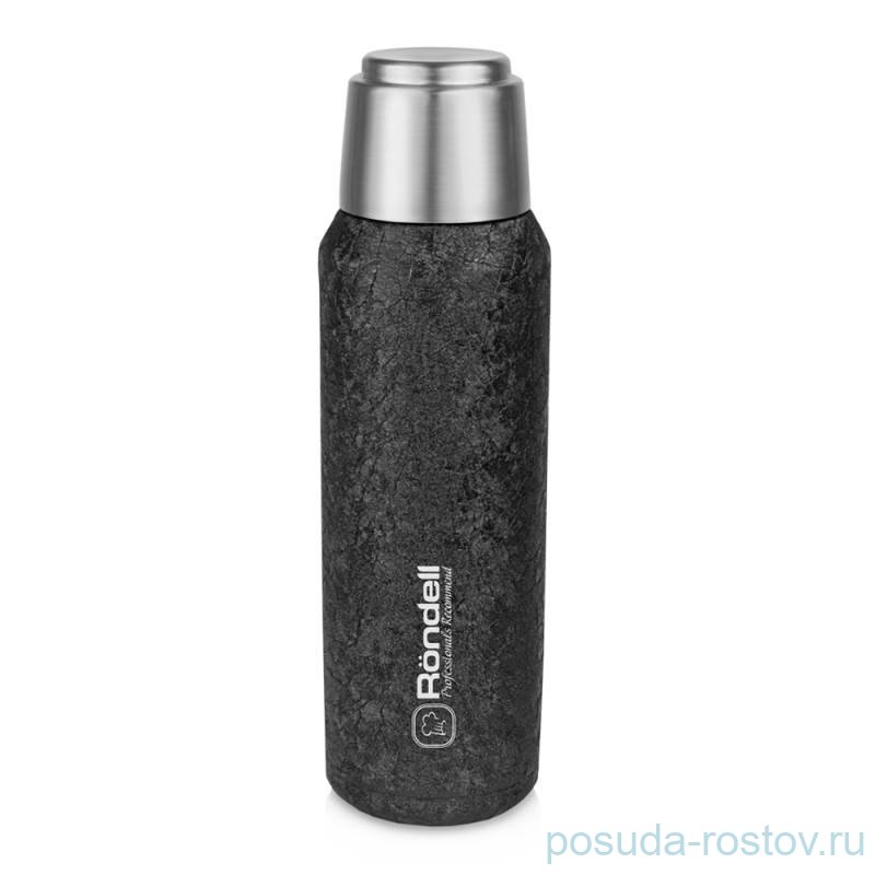Термос 600 мл с магнитной крышкой "Black Jacquard" / 155256