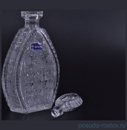 Графин для водки/ликера 600 мл &quot;Хрусталь резной /57001&quot; / 012731