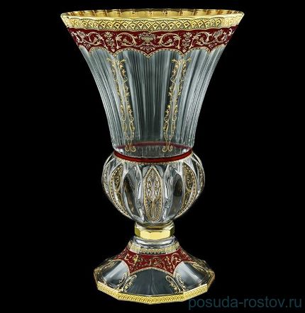 Ваза для цветов 35 см н/н &quot;Адажио /Империя красная&quot; / 069982