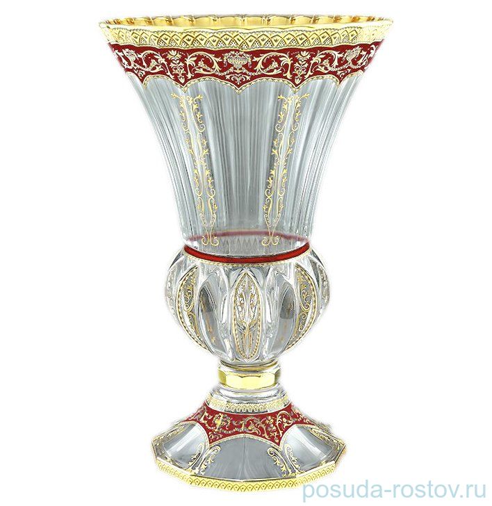 Ваза для цветов 35 см н/н "Адажио /Империя красная" / 069982