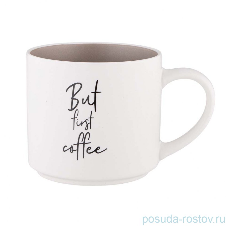 Кружка кофемания but first coffee 470 мл / 345923