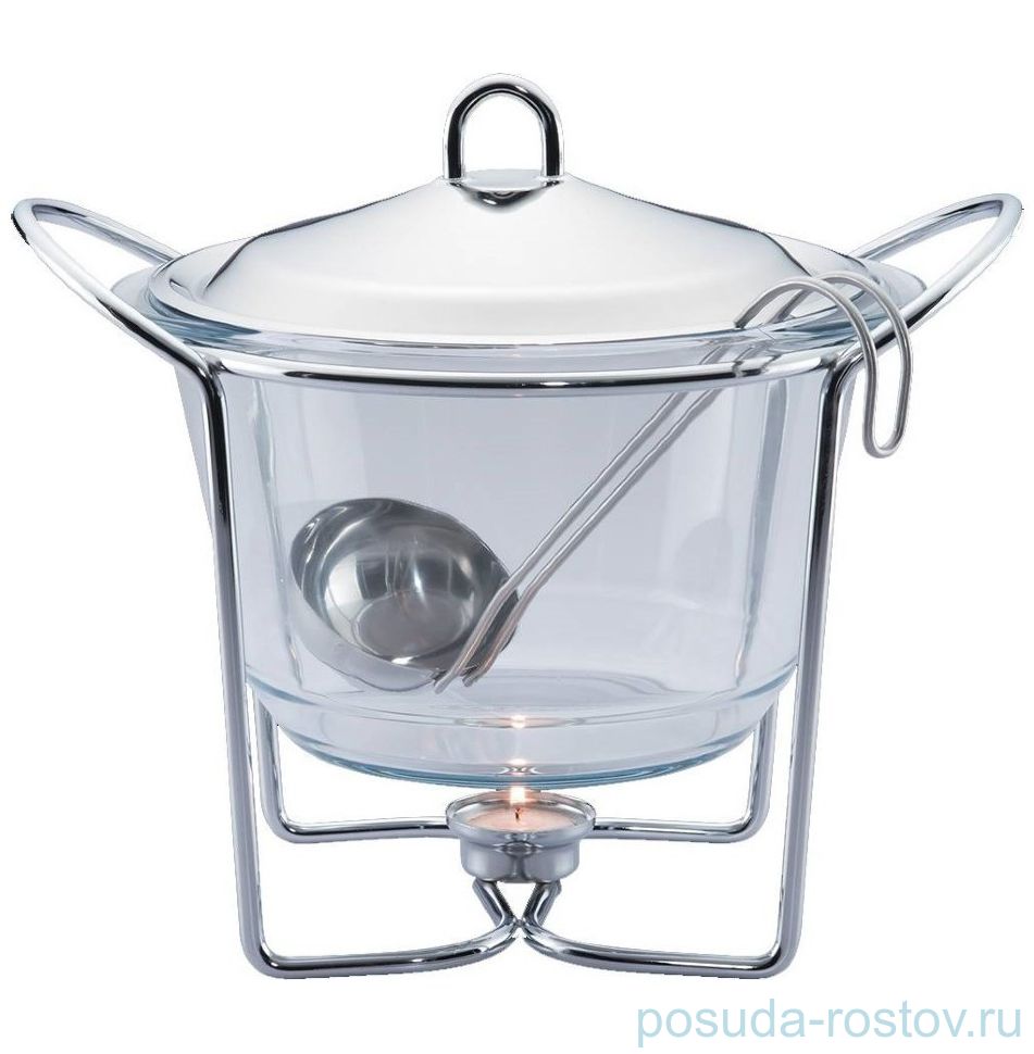 Мармит супница 22 см с половником, объём 4 л "FOOD WARMERS LINE" / 135744