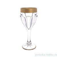 Бокалы для красного вина 290 мл 6 шт &quot;Сафари /Широкое матовое золото&quot; AS Crystal / 201621