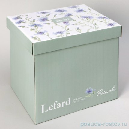 Чайный сервиз lefard васильки на 6 пер. 14 пр. / 365439
